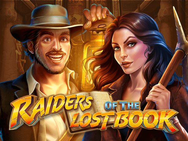 Un'immagine avventurosa e archeologica del gioco 'Raiders of the Lost Book', che richiama l'esplorazione di antichi siti e la scoperta di tesori nascosti.