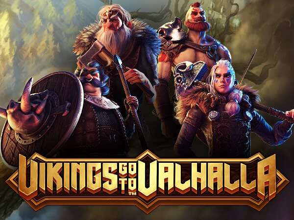 Un'immagine epica e mitologica del gioco 'Vikings Go To Valhalla', che celebra la cultura e le leggende vichinghe.